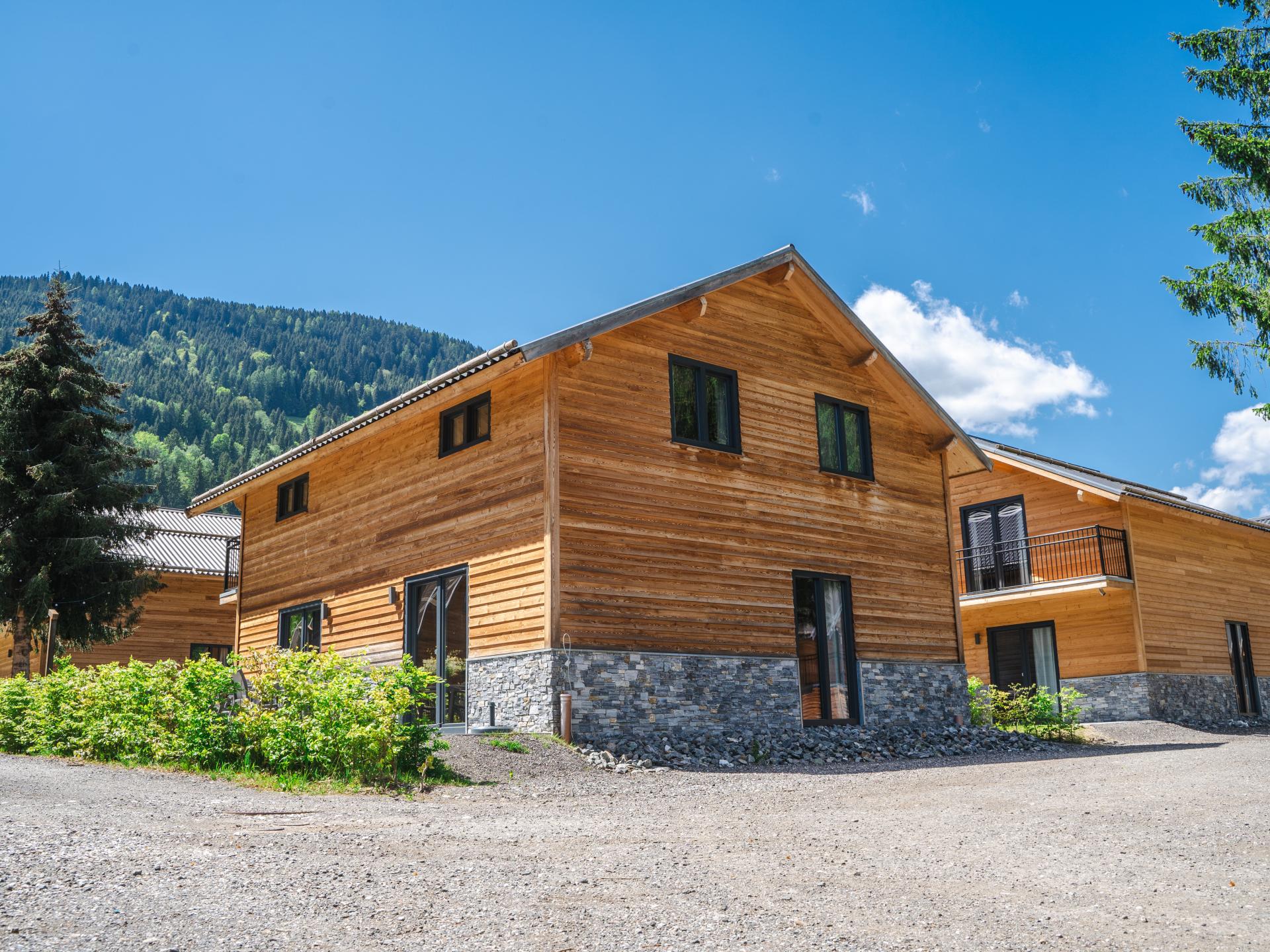 Chalet Nockberge with mountain views